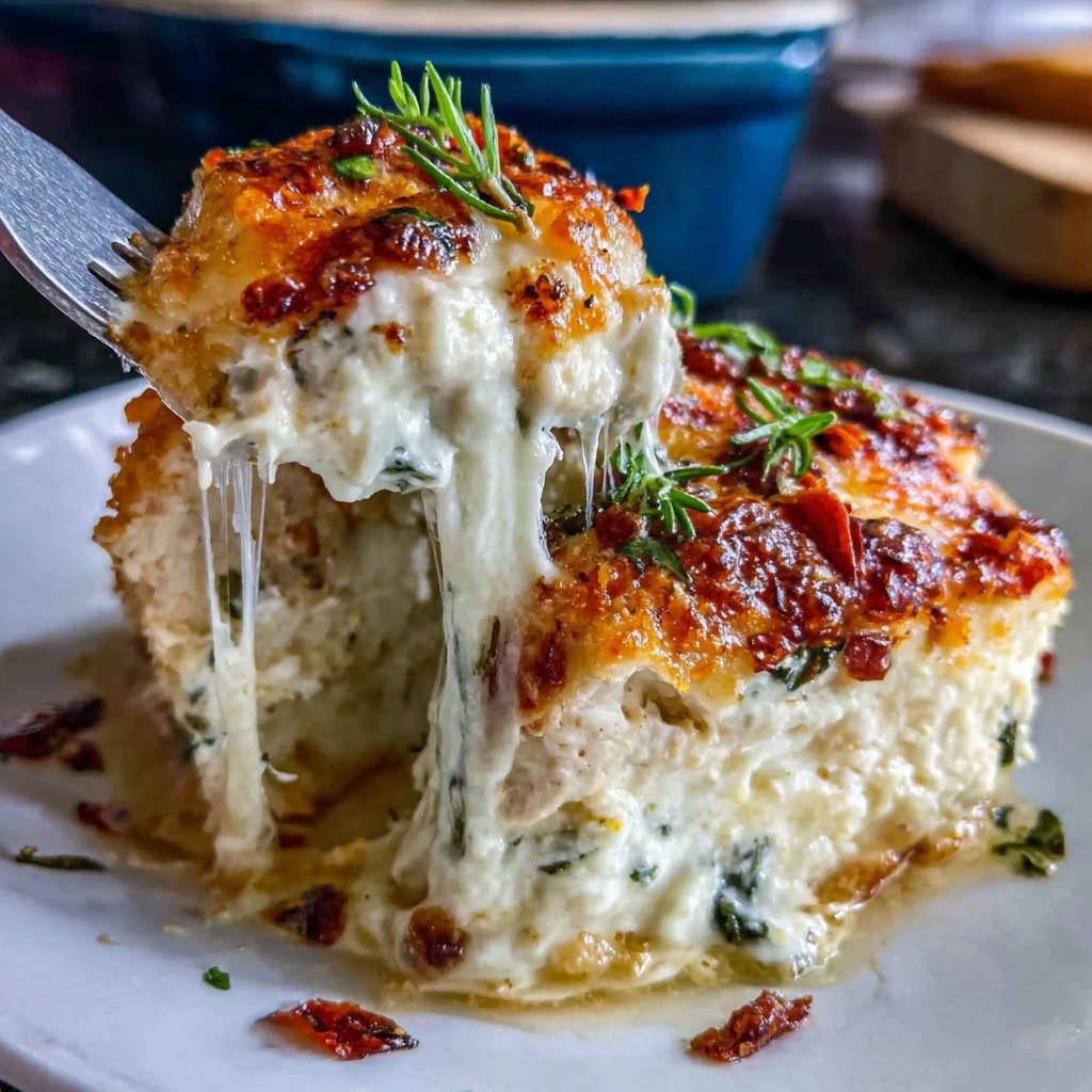 Creamy Spinach Chicken Bake