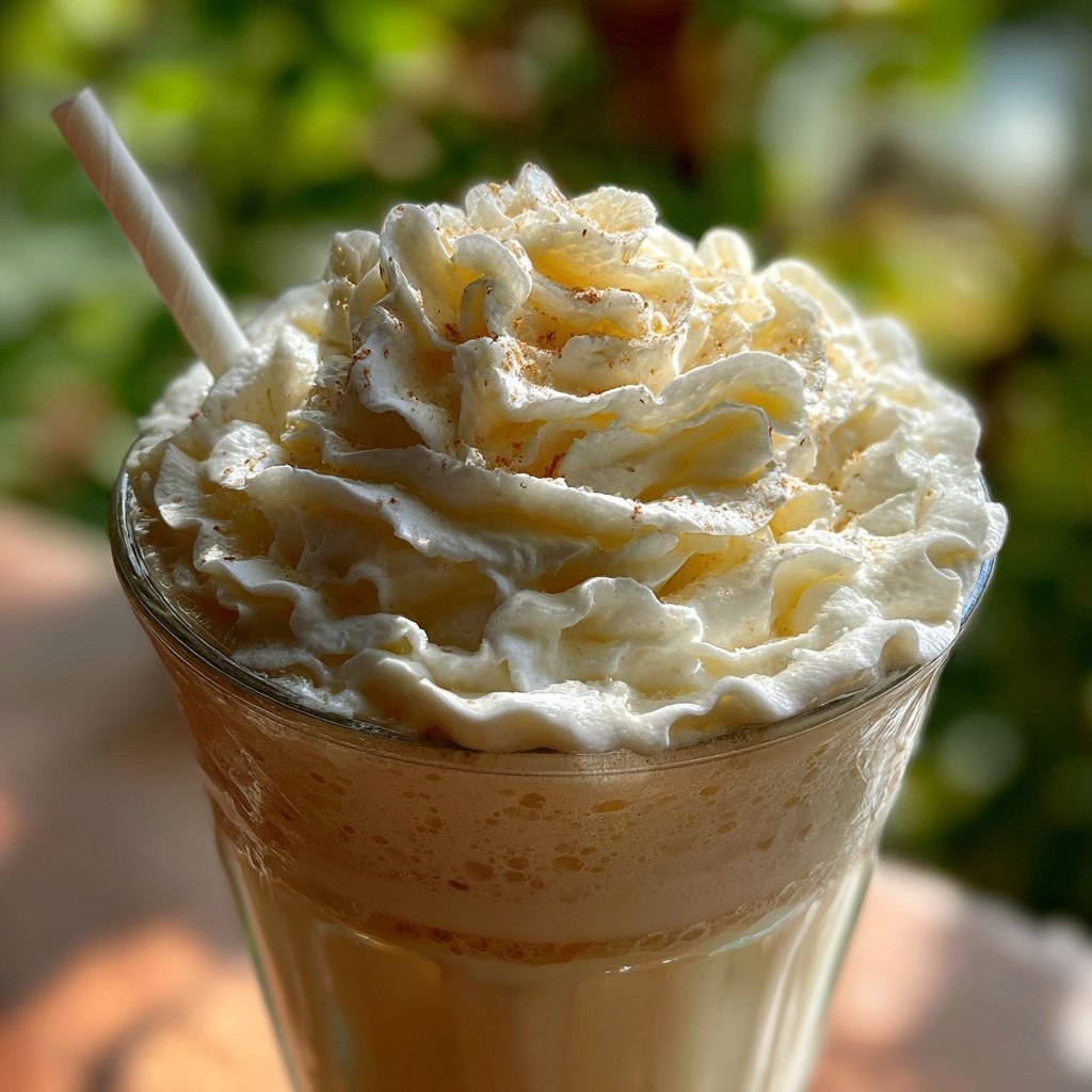 Vanilla Bean Frappuccino With Vanilla Paste