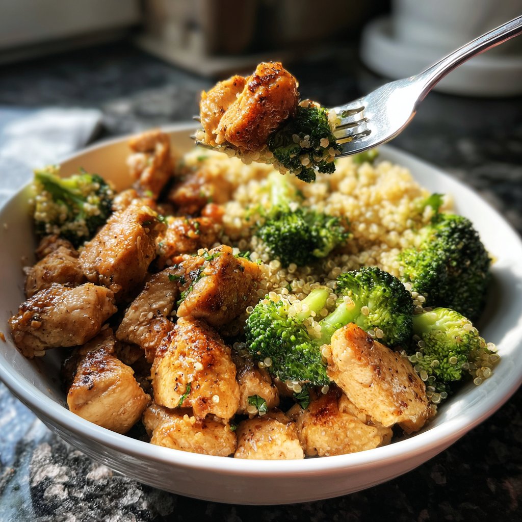 High Protein Turkey Dinner Bowl