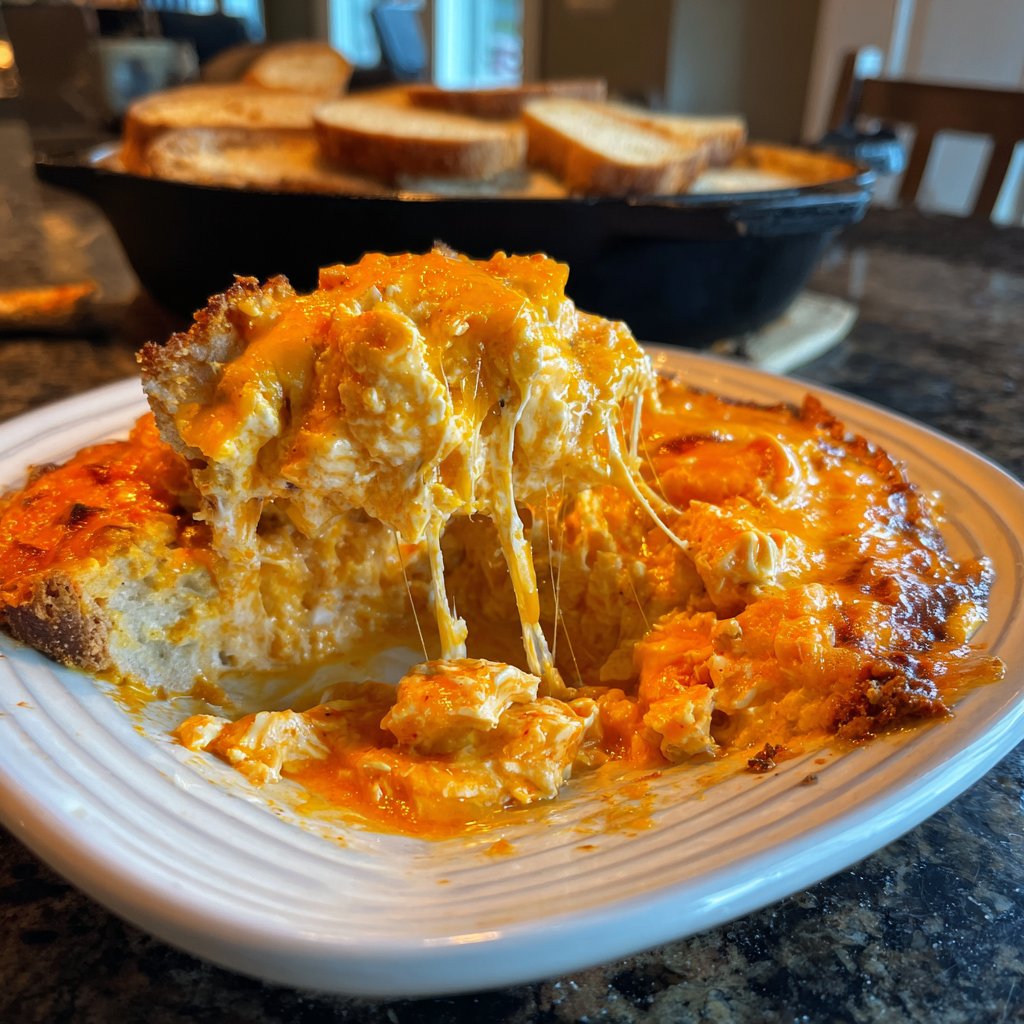 Buffalo Chicken Dip for Parties