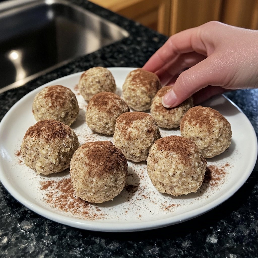 Protein Balls with Cinnamon