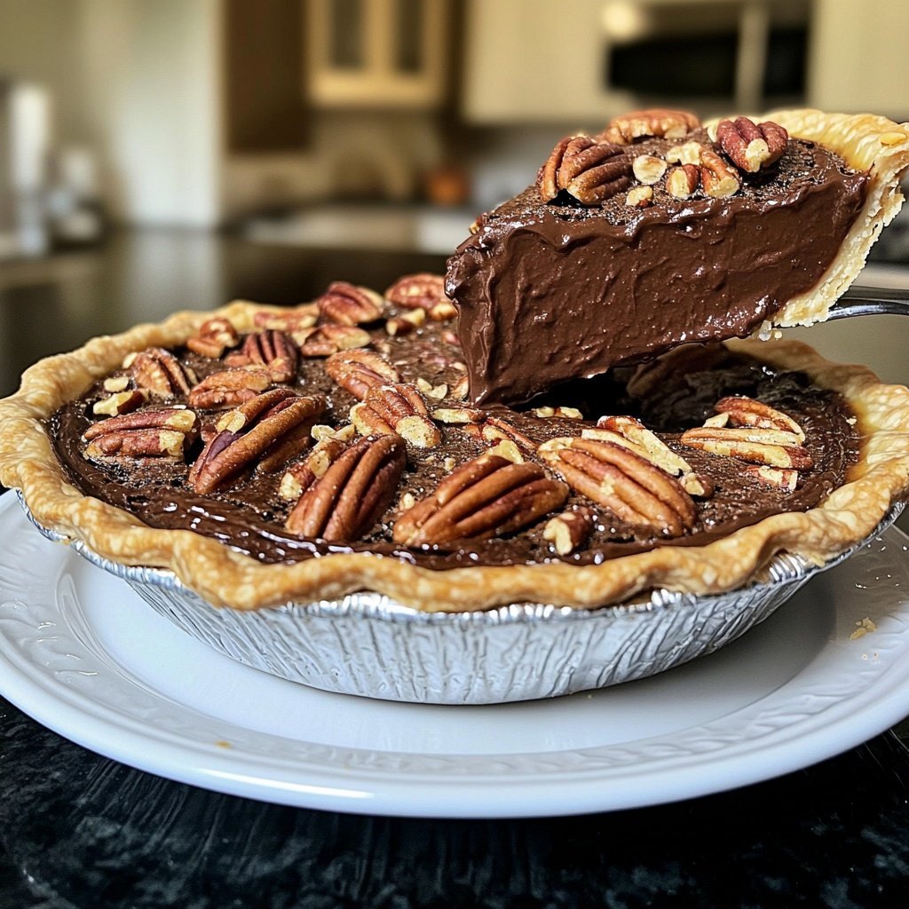 Texas Chocolate Pecan Pie