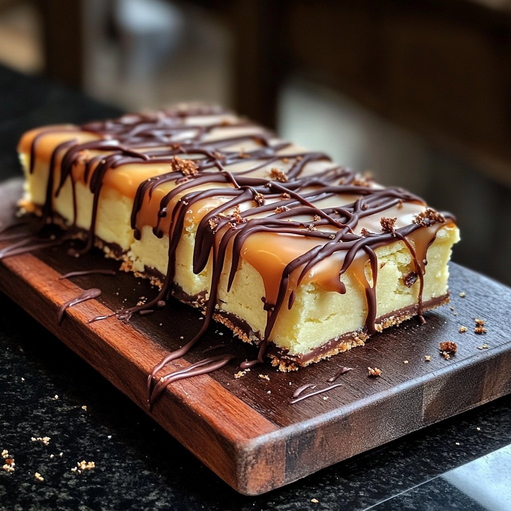 Chocolate Caramel Shortbread