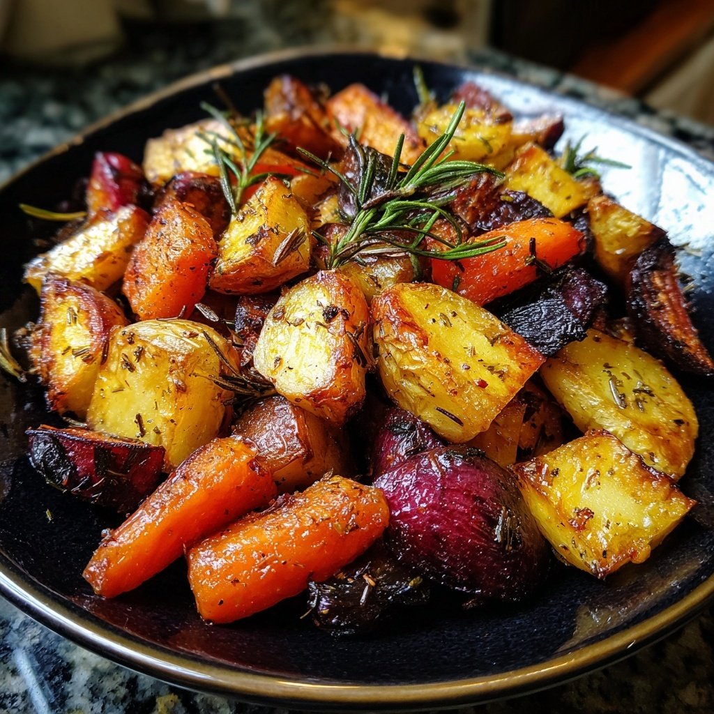 Herb Roasted Root Vegetable Medley