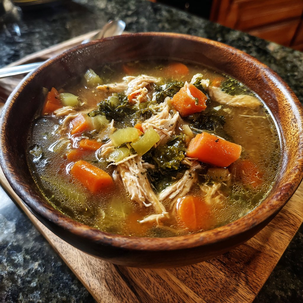 Set-It-and-Forget-It Slow Cooker Chicken Ramen-Inspired Soup