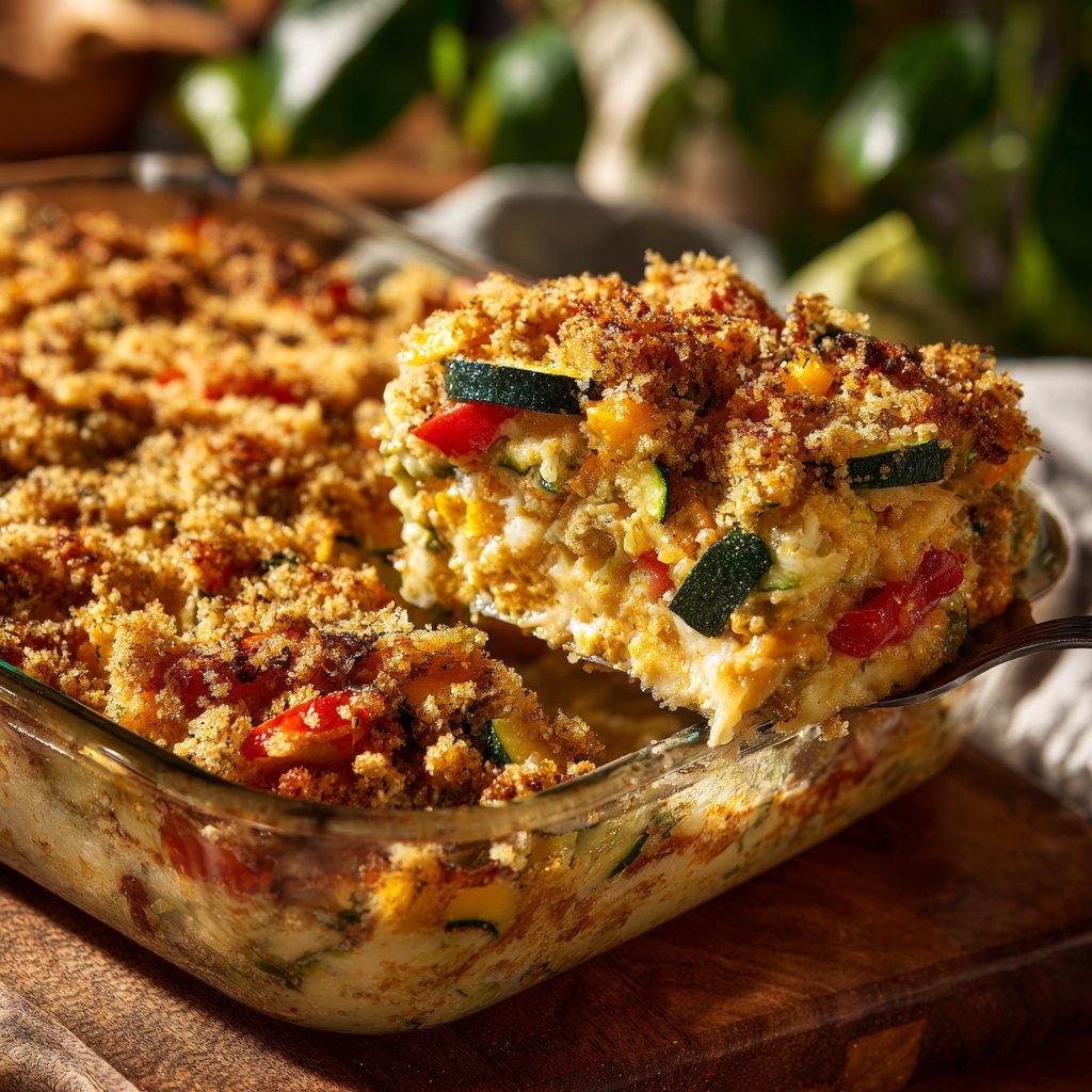 Sunday Baked Vegetable Casserole