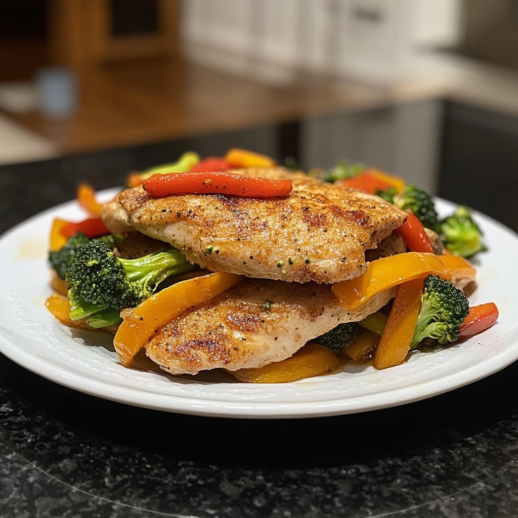 Chicken Breast with Veggies