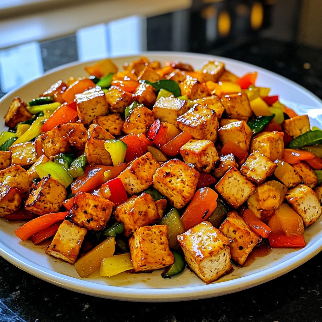 High Protein Tofu Stir Fry