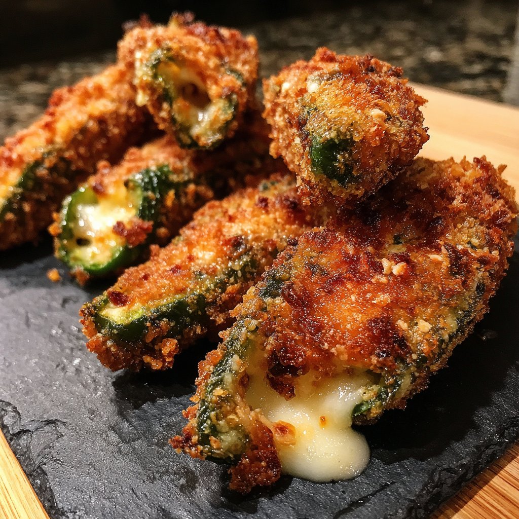 Jalapeno Poppers with Garlic Mozzarella
