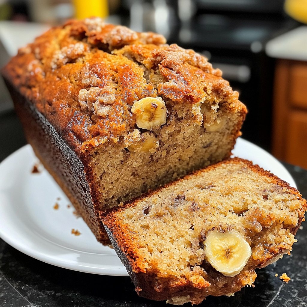 Classic Moist Banana Bread Recipe