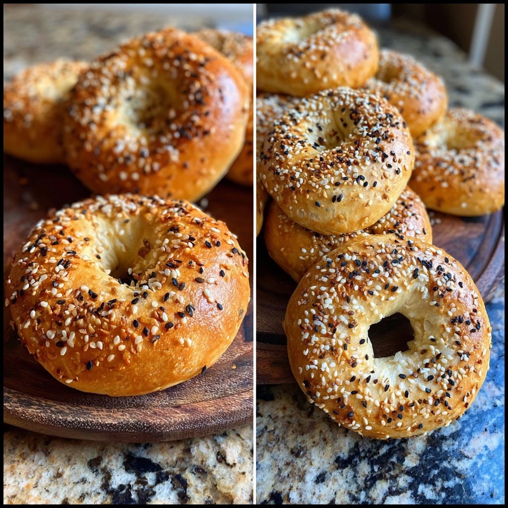 Greek Yogurt Bagels Oven Baked