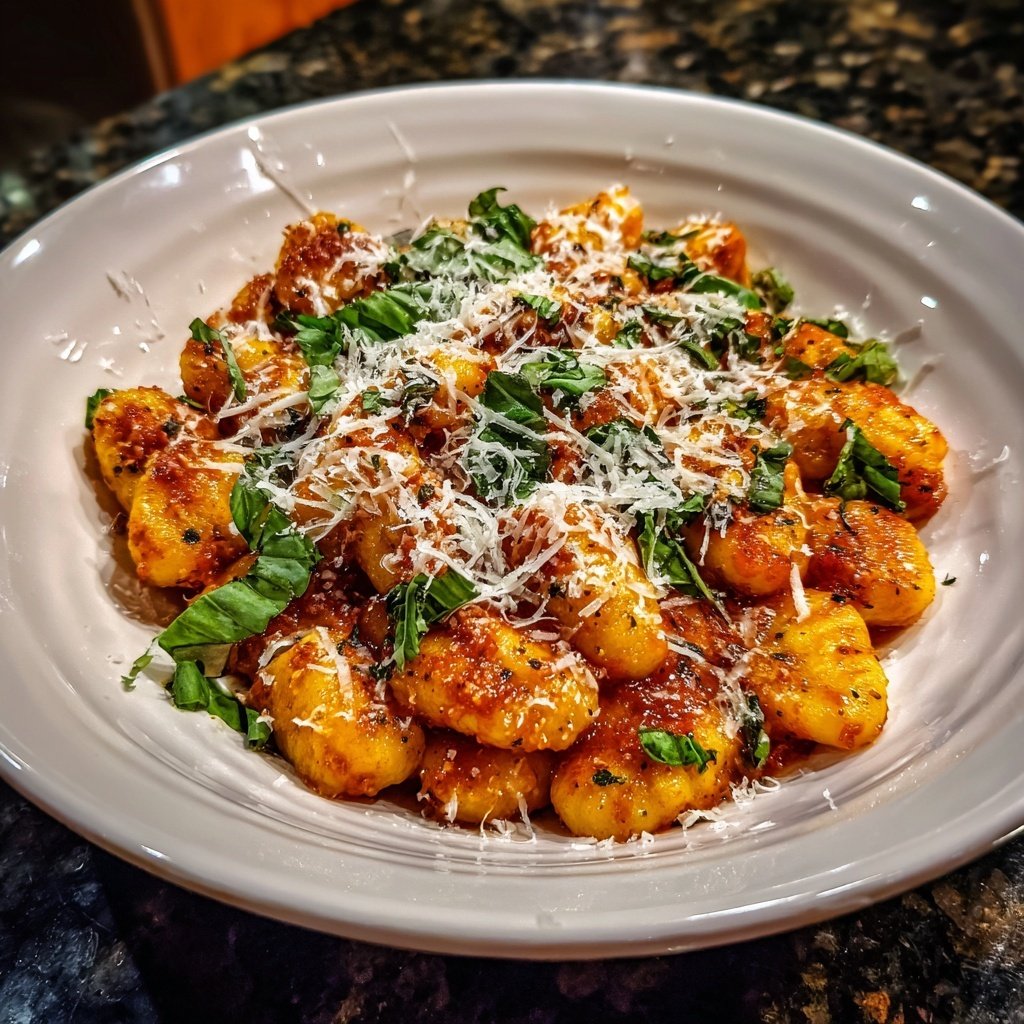 Sunday Tomato Basil Gnocchi