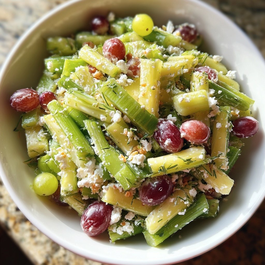 Celery Salad With Grapes