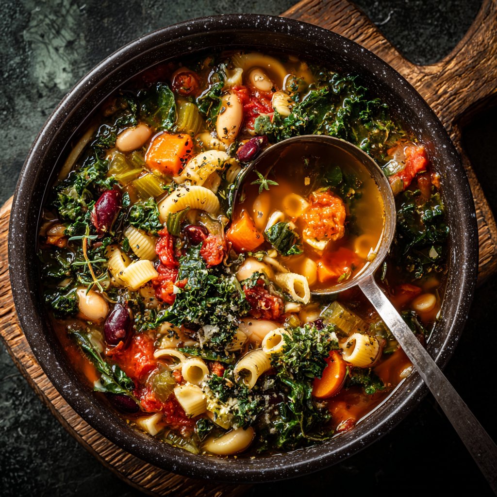 Healthy Crockpot Minestrone